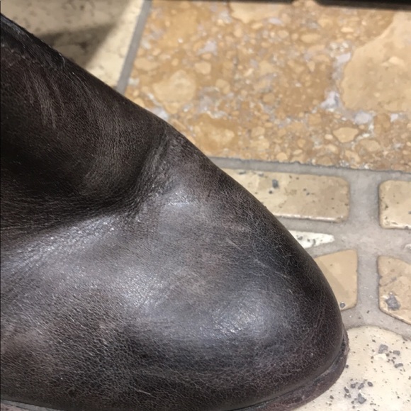 FRYE wedge CECE boots sz 5.5 - Picture 5 of 8